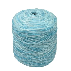 Hot Selling Textile Yarn Colorful Hand Knitting Crochet Fancy Yarn Acrylic Polyester Blended Space Dyed Ring Spun High Tenacity
