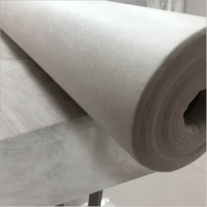Hot Water Soluble Embroidery Use Non Woven Fusing 35g White Fabric