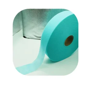 Hot air acquisition distribution layer nonwoven
