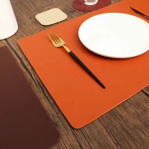Hot selling food grade silicone mat heat silicone drying mat with custom printing for leather placemat