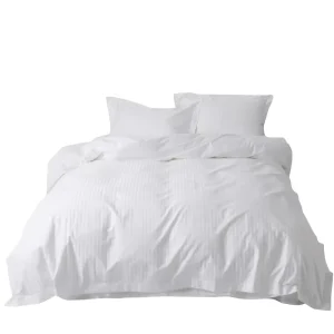 Hotel 1cm Satin Bedding Set Hotel Embroidered Bedding Set