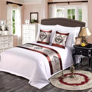 Hotel 4 Pcs king Size Bedding Sets Collections Duvet Cover Bed Linen 200 X 200