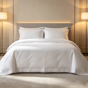 Hotel 7 Piece Bedding Sets 100% Cotton Minimalist Factory Direct for Hospitality Resort