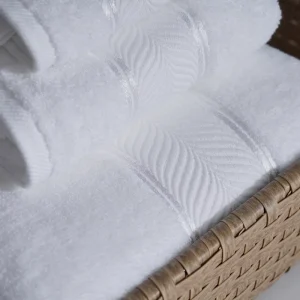 Hotel Bathroom Textile Supplies Hand Face Bath Towel 16S 32S Absorption 100% Cotton Hotel Towel