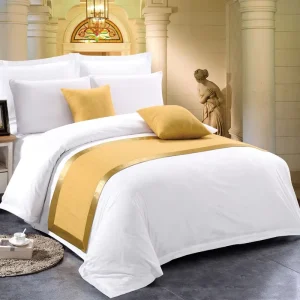 Hotel Bed Linen 100% Egyptian Cotton Bed Sheet Bedding Set with Duvet Cover