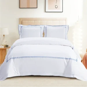 Hotel Bedding Set 100% Cotton 4pcs Bed Sheet Sets