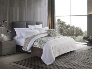 Hotel Bedding Set 300TC Duvet Cover Bed Sheet Pillowcase Hotel Fitted Sheet Duvet Cover Set