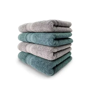 Hotel Big Towel Premium Quality Solid Color 100% Cotton Bath Towel Sets Face Towel Hair Towel
