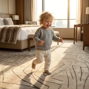 Hotel Carpet for Hotel Corridor Hallway Broadloom Polyester Nylon Heavy Traffic Fire Resistant Anti Bacteria Water Resistant