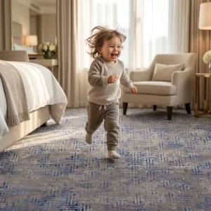 Hotel Carpet for Hotel Room Broadloom Nylon Heavy Traffic Stain Resistant Sound Absorbing Custom Pattern