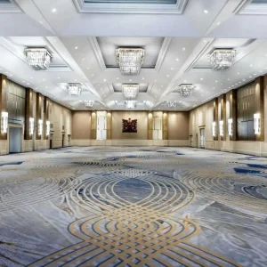 Hotel Casino Banquet Hall Living Room Bedroom Flower Pattern Design Nylon Material Full Wall to Wall Carpet Floor Tile