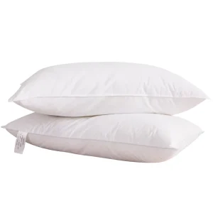 Hotel Collection Home Textile Bed Pillow Comfortable White Super Soft Fiber Fluffy Pillows for Sleeping