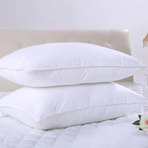 Hotel Collection Home Textile Bed Pillow Comfortable White Super Soft Fiber Fluffy Pillows for Sleeping