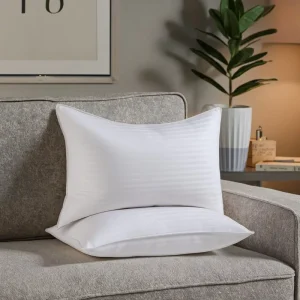 Hotel Collection Polyester Fiber Filling Bed Pillows Luxury Neck Support for Comfortable Sleep