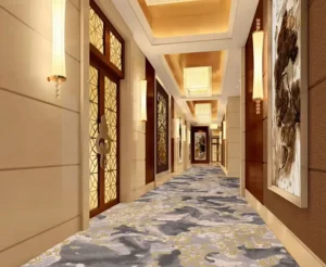 Hotel Commercial Renovator Wall to Wall Nylon Carpet Anti-wear Custom Art Free Color Swatch for Distributor Long Order