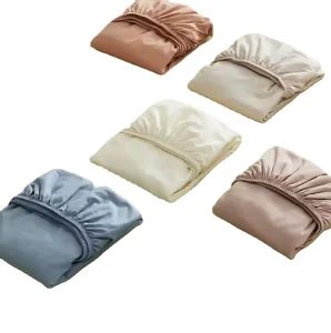 Hotel Cotton Fitted Flat Sheets Fitted Bed Sheets With Elastic Band