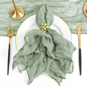 Hotel Dinner Table Linen Napkin Home Decoration Cheesecloth Napkin