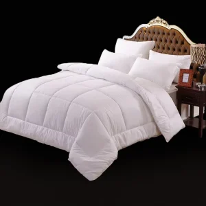 Hotel Four Seasons Luxury Goose Down and Feather Quilted Duvet Set