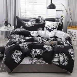 Hotel Grade Luxury Duvet Cover Sets Woven Printed Western Style 100% Polyester All Season Bedding for Home Use