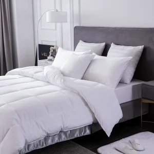 Hotel Grand White Goose Feather and Down Comforter Blanket Down Quilt