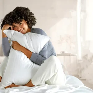 Hotel High Quality Bed Pillow With No Shift Construction Breathable Fabric for All Sleep Positions Comfortable Sleep Pillow