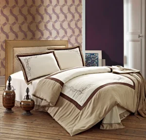 Hotel Home King Size Luxury Satin Bedset Comforter Set Bedding