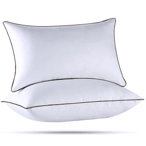 Hotel Low Price Fluffy Neck Pillow Polyester Bed Pillow for Sleeping