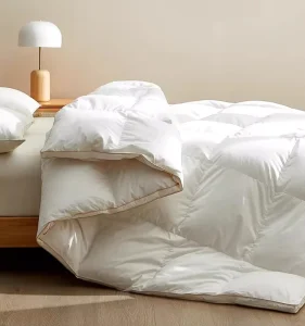 Hotel Luxury Bedding Comforters Cotton Ultra-Soft Breathable Duvet Insert Premium Extra Fluffy Goose Down Comforter