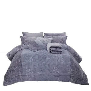 Hotel Manufacturer 100% Polyester Bed Lightweight Comforter Set in Bulk