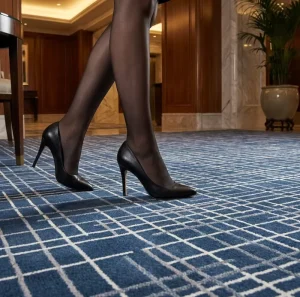 Hotel Museum Gallery Carpet Broadloom Nylon Printed Textured Loop Pile Eco Friendly Modern Low Static Fade Resistant Heavy