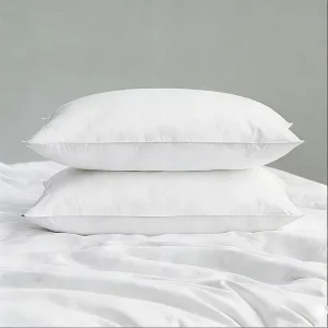 Hotel Pillows Neck Support Eco Friendly Washable White for Hospitality Spa