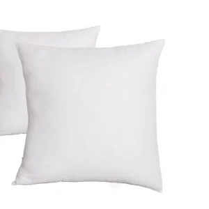 Hotel Quality Down Alternative Filled Square 50×50 Throw Pillow Insert Back Cushion for Chair Bed
