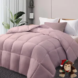 Hotel Quality Duvets Comforter for Winter Printed Pattern Light Weight Quilted Cover for Spring Summer Seasons Warm Comfortable