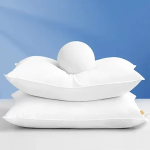Hotel Quality Fine Fiber Pillow Core Customizable Soft Bed Pillow Factory OEM