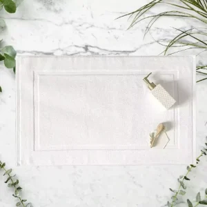 Hotel Supplies Floor Mats Non Slip 100% Cotton Home Spa Foot Towel Bathroom Rugs Bath Mat