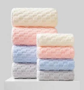 Hotel Towels Bath White 100% Cotton Highly Absorbent Luxury Baby Bath Towel 70*140 for Bathroom