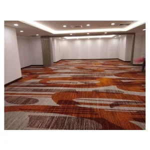 Hotel Wall to Wall Floor Carpet Axminster Wool Modern Pattern Cinema Corridor Carpet