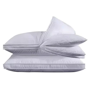 Hotel White Color ultra Soft Bed Pillow Cotton Cover Down Alternative Pillow