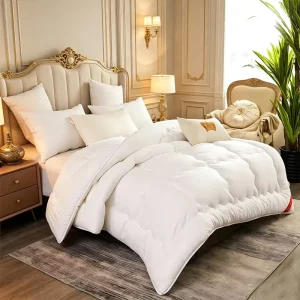 Hotel White Down Alternative Duvet Insert All Season Comforter Custom Size Quilt Bedding