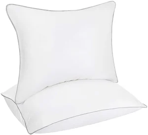 Hotel White Pillows Sleeping Pillow PP Cotton Bed Pillow Soft Hypoallergenic Queen Size