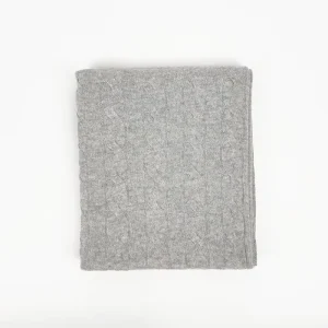 Household Cable Knitting Pure Cashmere Throw Blanket