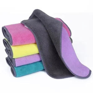Household Car Dust Cloth Hand Towel Absorbent Dishcloth Kitchen Rag Dish Towel Microfiber Cleaning Cloths