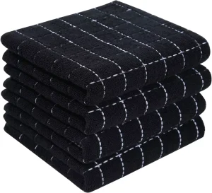 Household Cotton Hand Towel with Multifunctional Kitchen Water Absorption and Oil Removal Scouring Pad in Stock Cleaning Cloth
