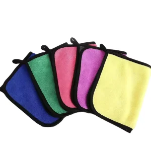 Household Dishcloth Car Towel Microfiber Oil Resistant Lint Free Easy Wash Quick Drying Thickened Fast Absorbing Stain Removing
