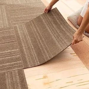 Household Indoor Home Decor Odorless Living Room Office Floor Carpet Tiles
