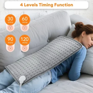 Household Reversible Electric Heating Blanket Moist Heat Therapy Warm Heating Mat Pain Relief