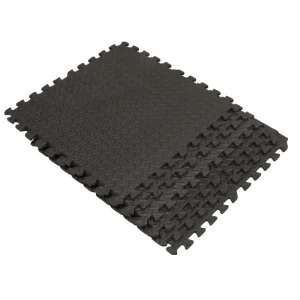 Hydefoam Extra Thick Non Slip EVA Gym Flooring Mats with 40mm Cushion Oil Resistant Surface ISO9001 for Home Gym and Yoga