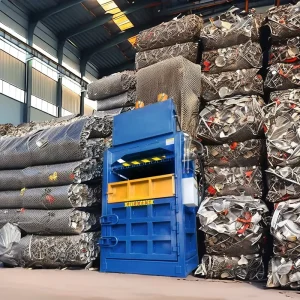 Hydraulic Baling Machine for Waste Clothing Press and Plastic Film Packaging Motor Bearing Included