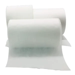 Hydrophilic 100% Polyester Spunlace Nonwoven Fabric for Making Wet Towels and Sanitary Pads