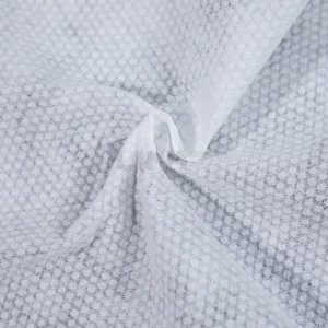 Hydrophilic Embossed 3D Small Pearl Dot Nonwoven Fabric Roll Spunlace Fabric for Towel and Wet Wipes